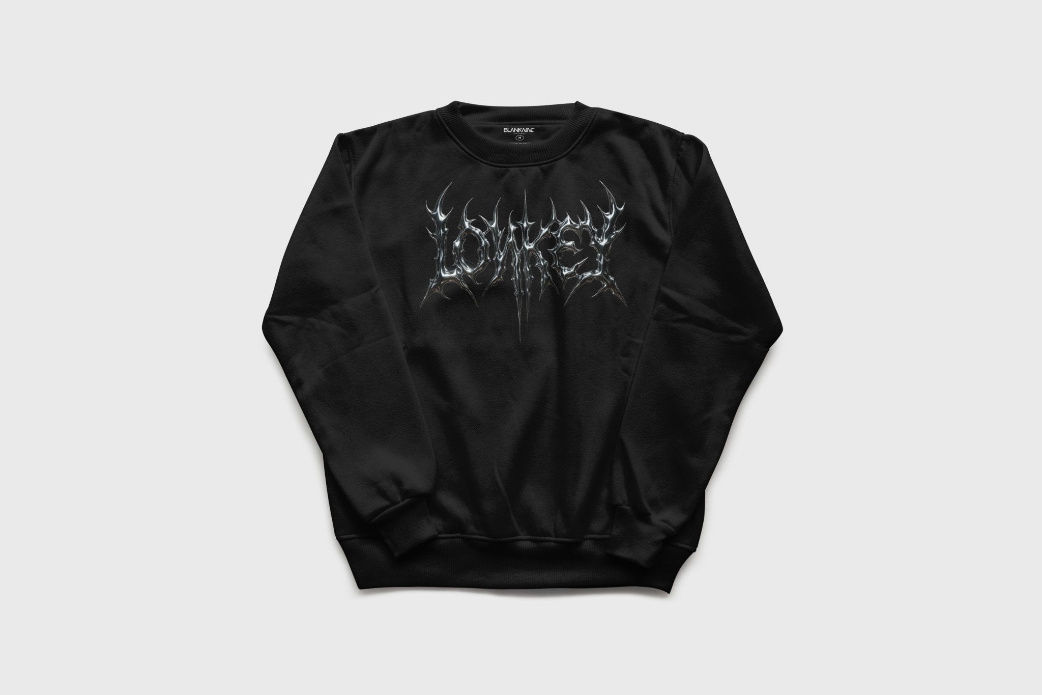 Chrome Mark — Oversized Crewneck - BlankNine