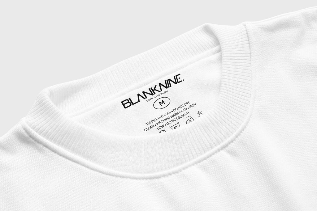 Chrome Mark — Oversized Crewneck - BlankNine