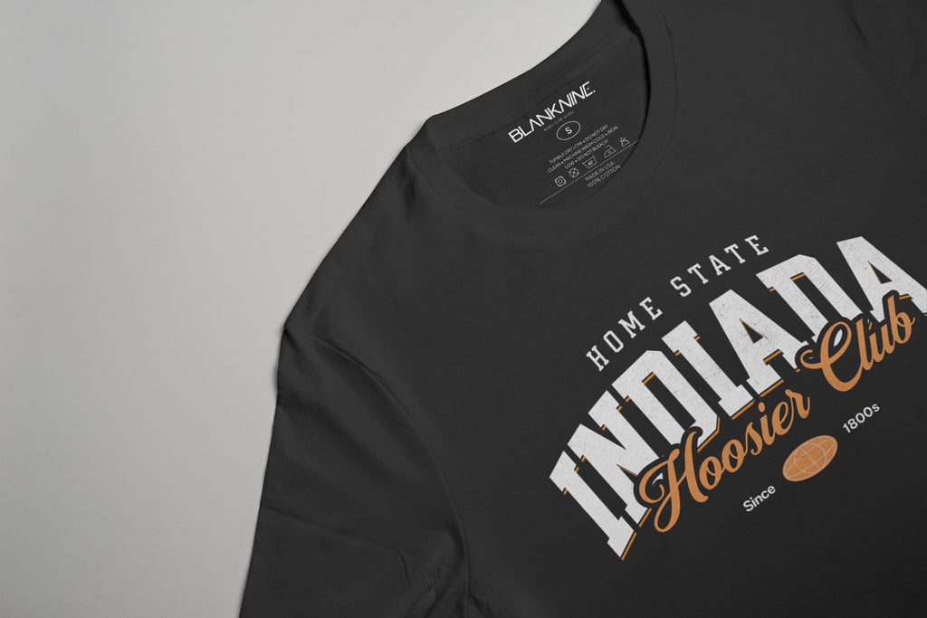Home State Indiana — Hoosier Club Tee - BlankNine