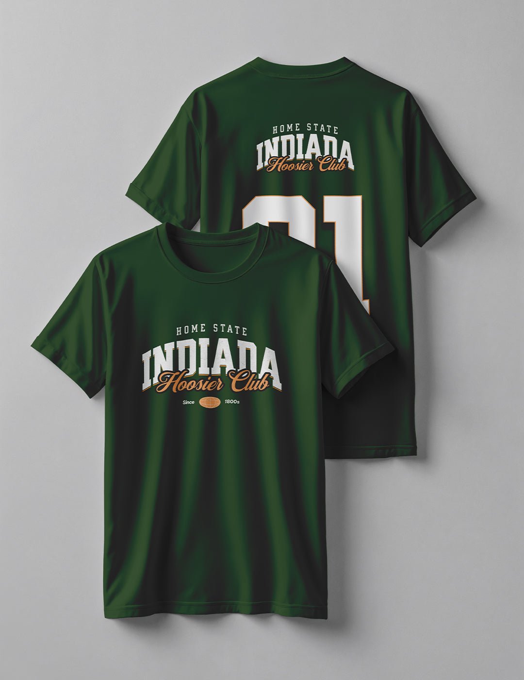 Home State Indiana — Hoosier Club Tee - BlankNine