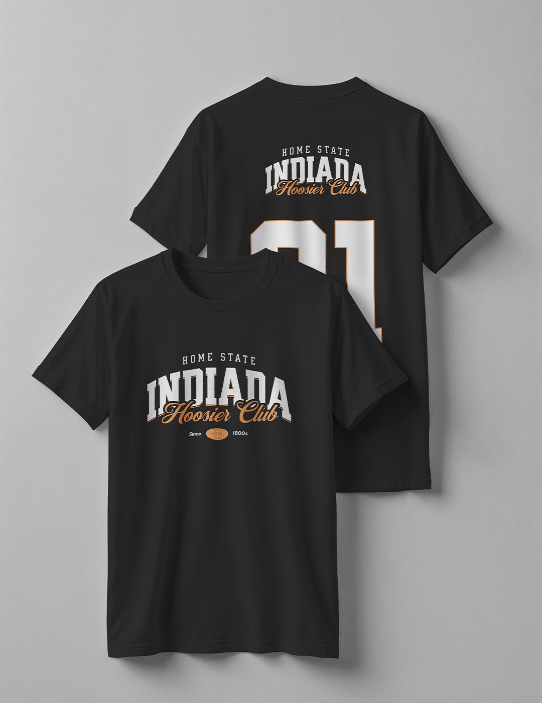 Home State Indiana — Hoosier Club Tee - BlankNine