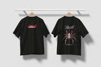 Hustle — Spider Web Tee Front&Back - BlankNine