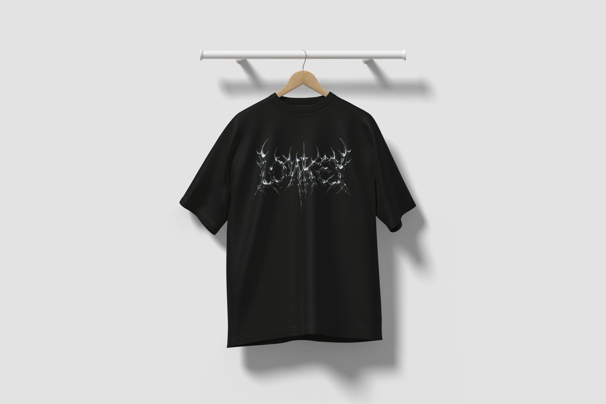 Lowkey — Metallic Logo Tee - BlankNine