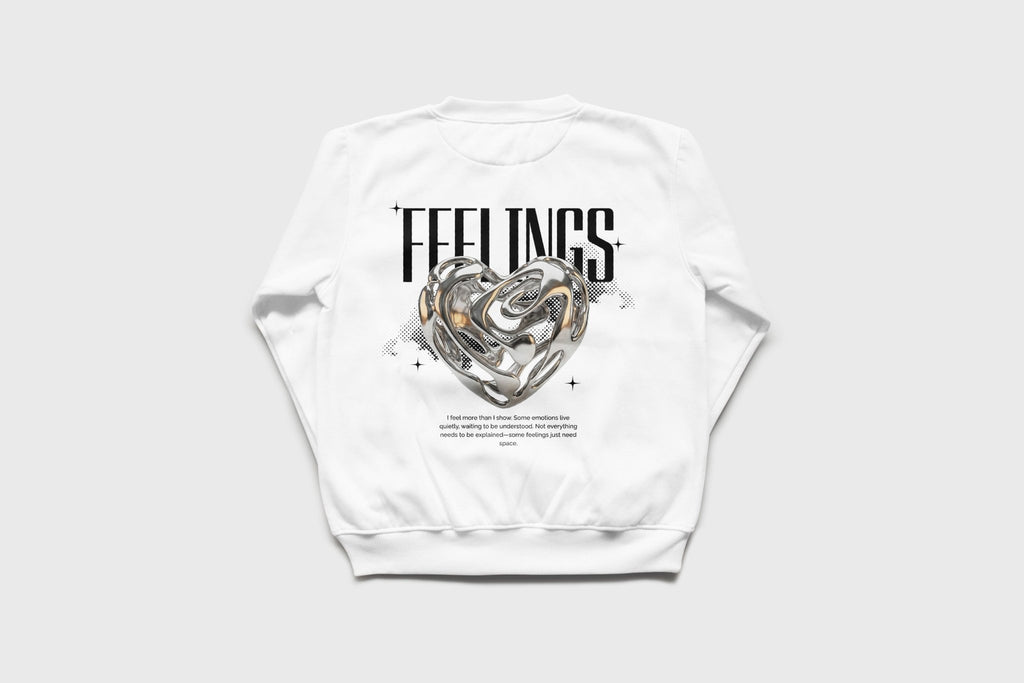 Minimalist Heartfelt Emotions Sweater - BlankNine
