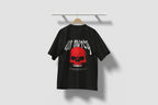 No Mercy — Red Skull Street Tee Front&Back - BlankNine
