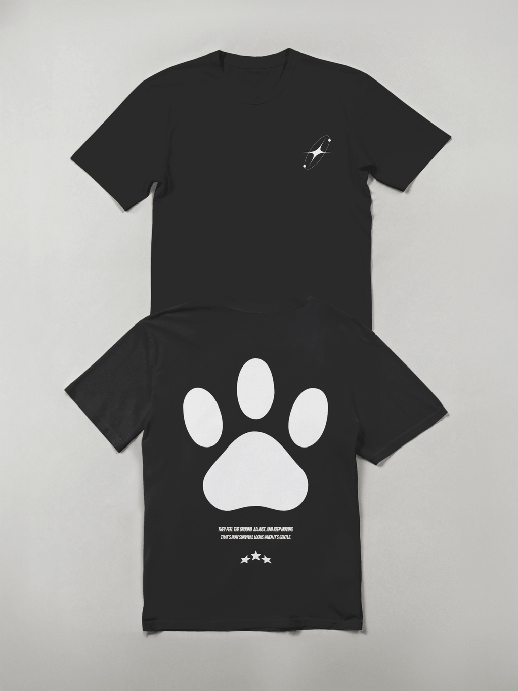 PAW MARK — Minimal Survival Tee - BlankNine