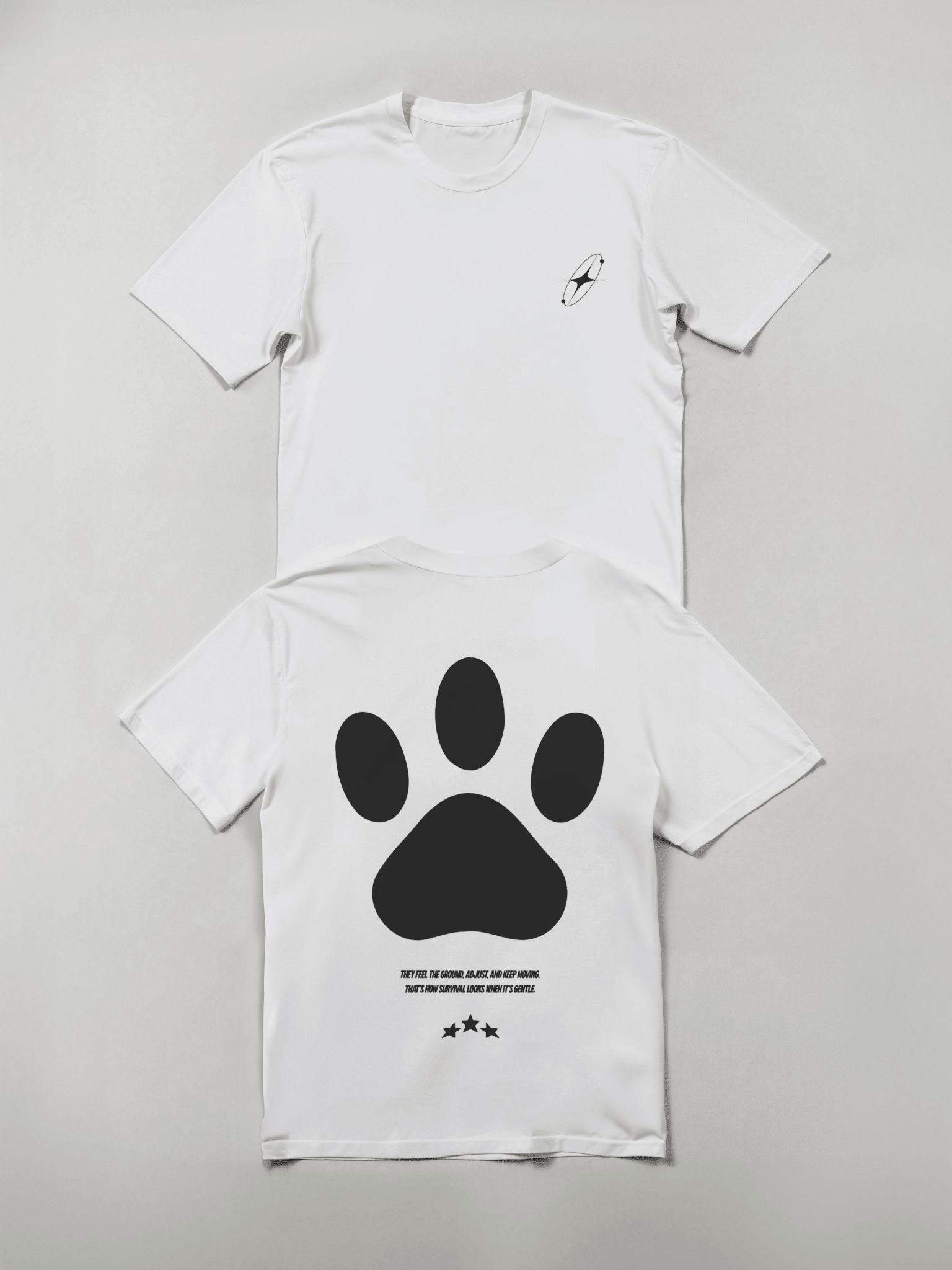 PAW MARK — Minimal Survival Tee - BlankNine